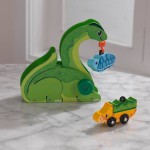 Set trenulete Dino World Lumea Dinozaurilor Kidkraft PREHISTORIC PACK